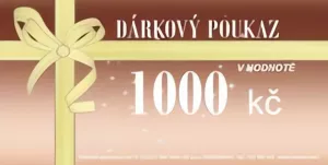 dárkový poukaz 1000