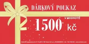 dárkový poukaz 1500