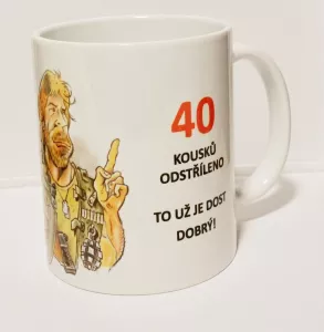 Hrnek k výročí "Chuck Norris" 